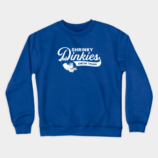 Shrinky Dinkies Swim Team Crewneck Sweatshirt by sombreroinc